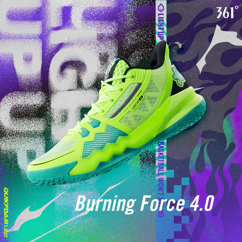 BURNING FORCE 4.0: Bright Yellow/Green
